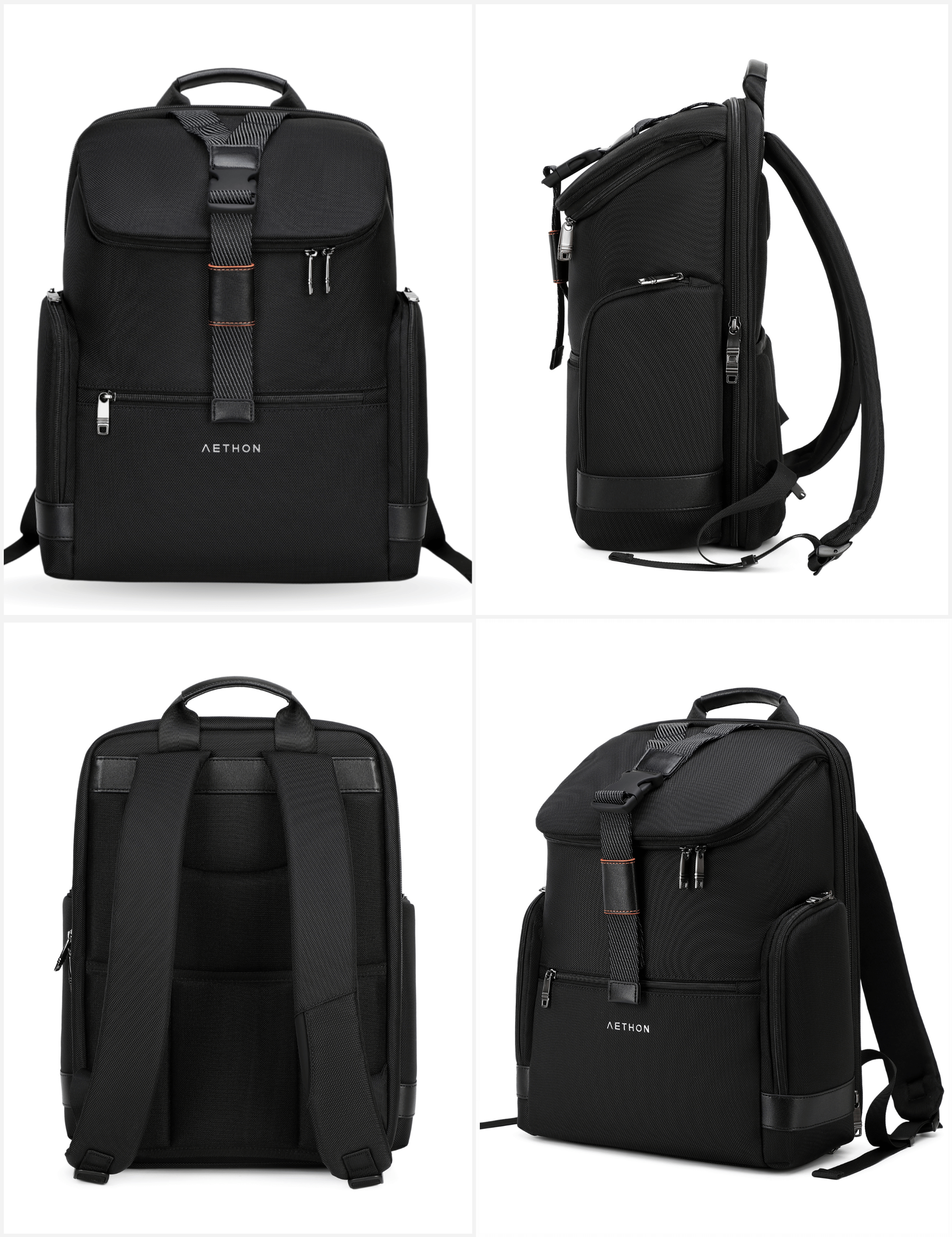 The Scout Backpack(Black)