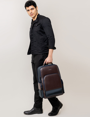 The Krossover Backpack-Mocha Blue