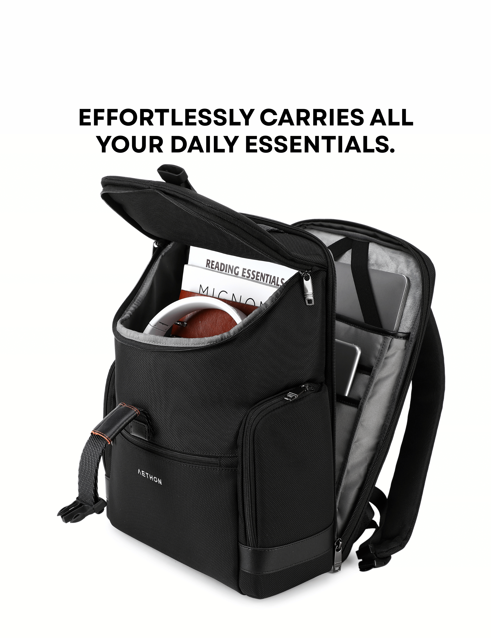 The Scout Backpack(Black)