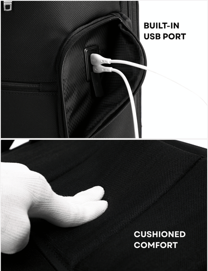 The Scout Backpack(Black)