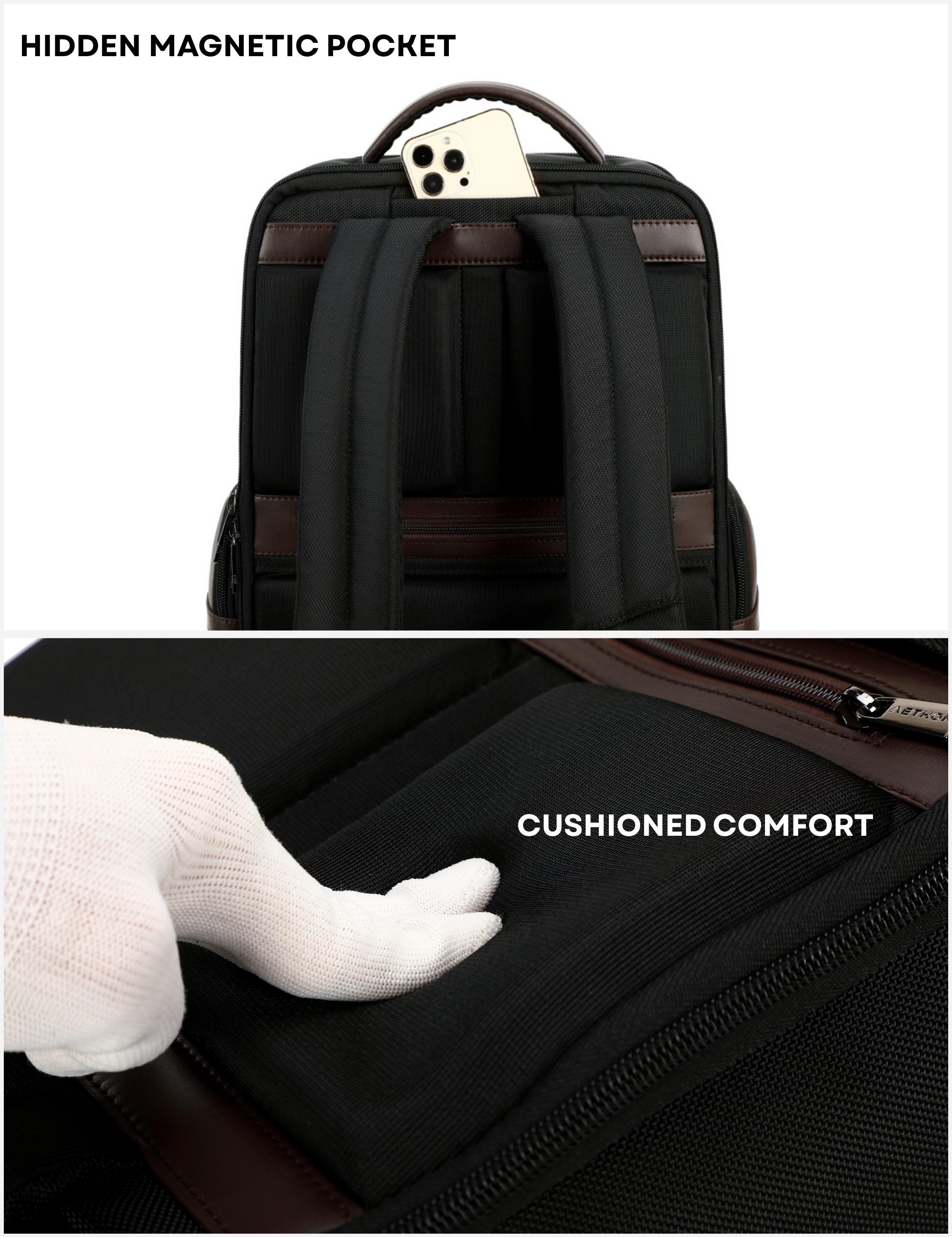 The Krossover Backpack-Coal Black