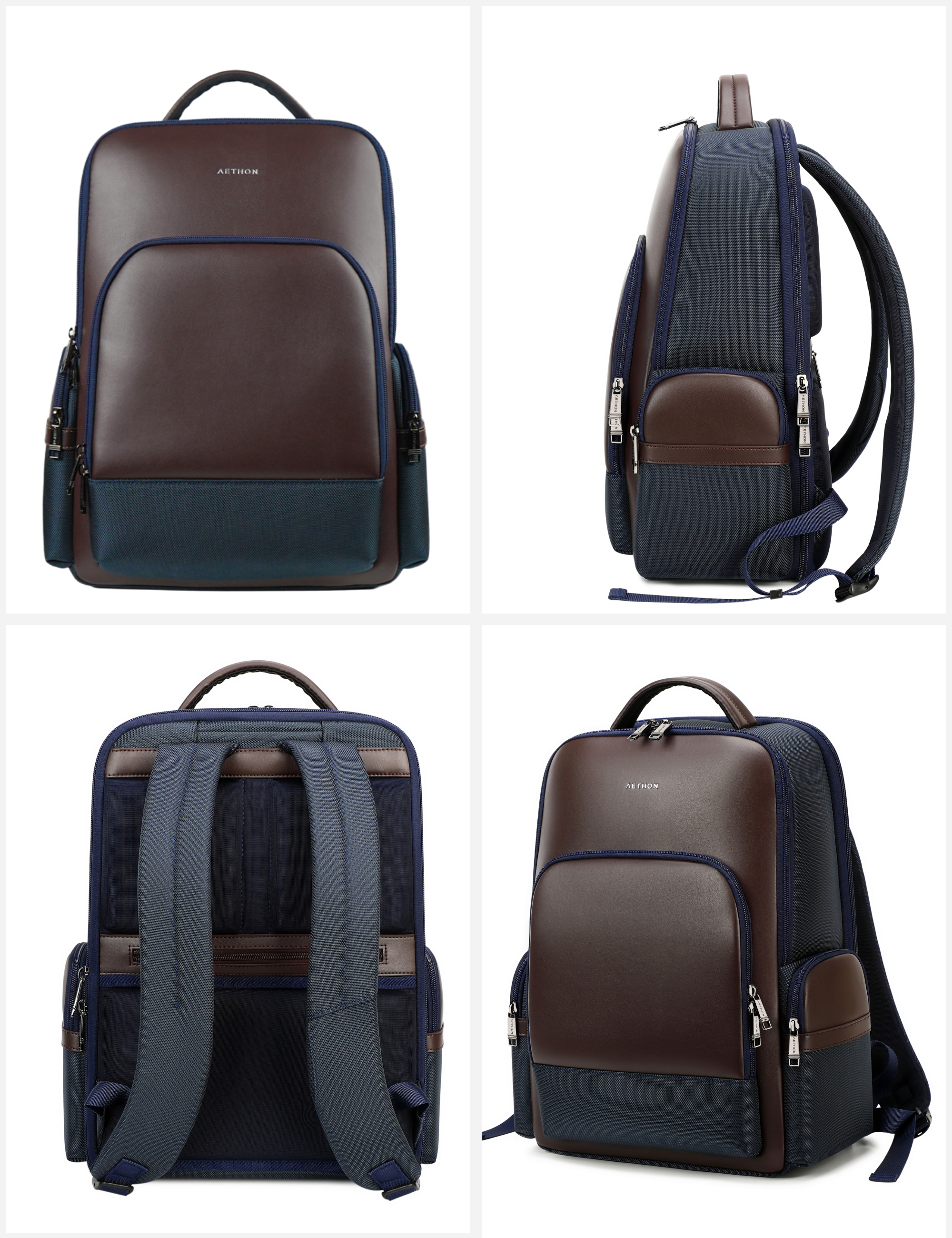 The Krossover Backpack-Mocha Blue