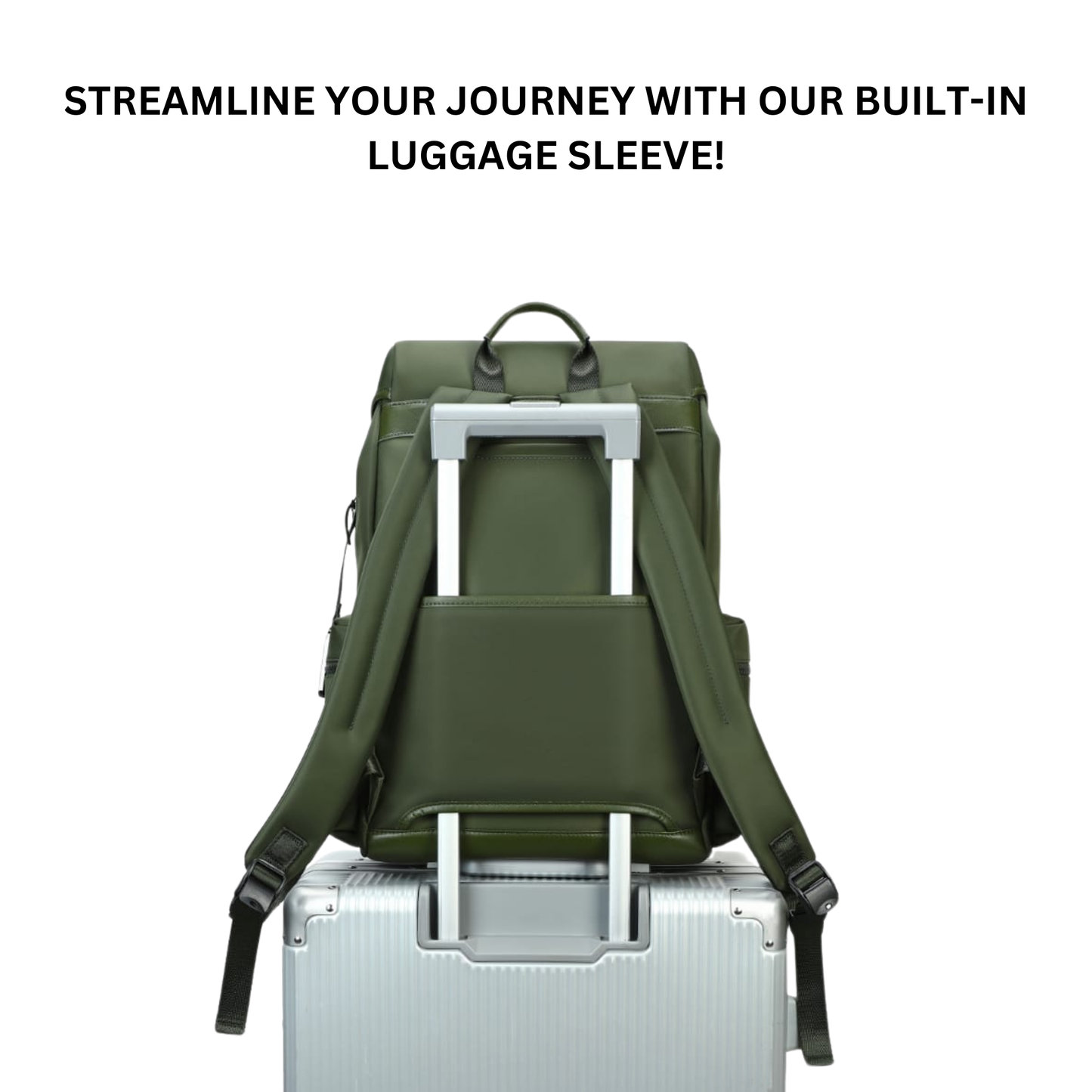 The Ridge Backpack(Olive)