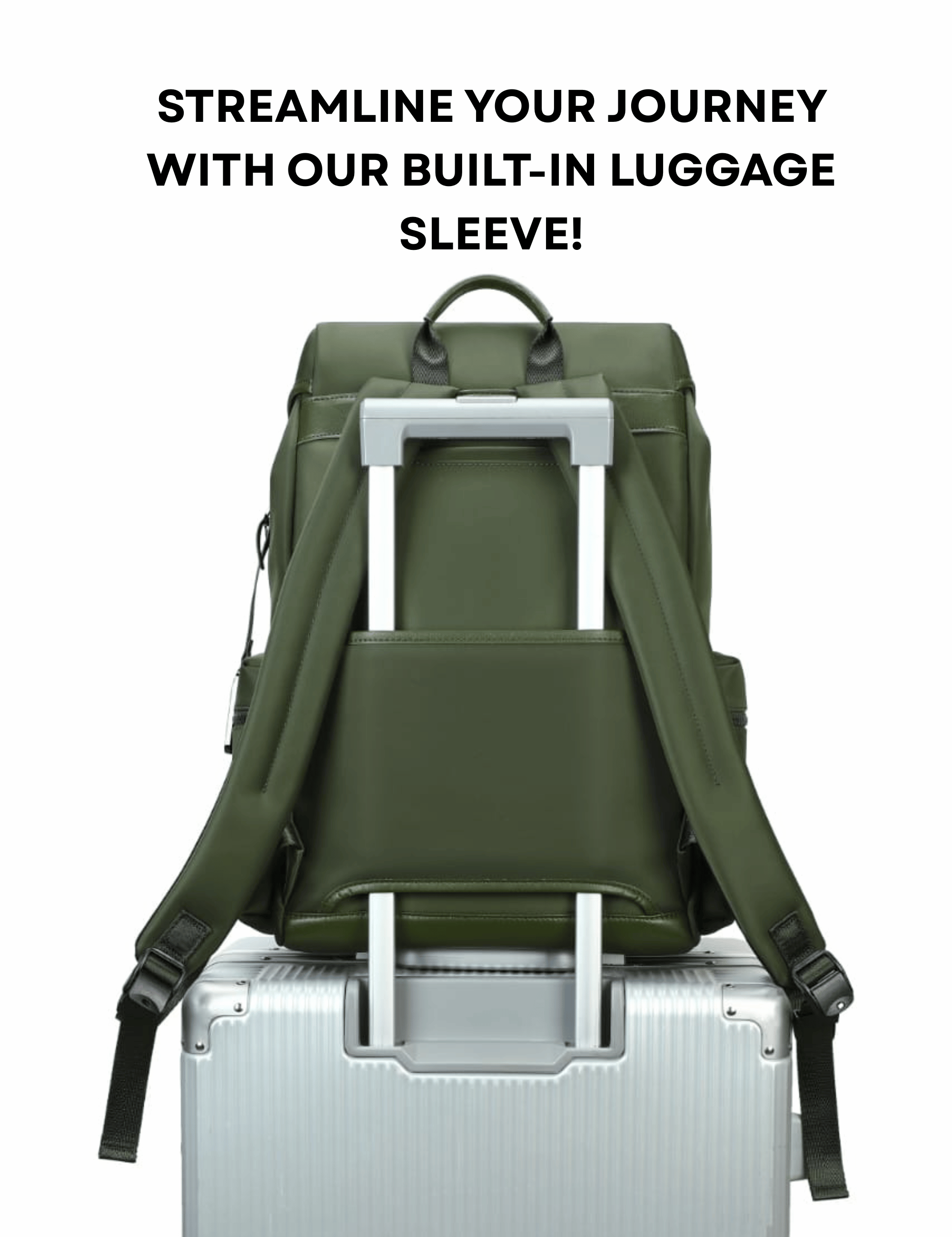 The Ridge Backpack(Olive)