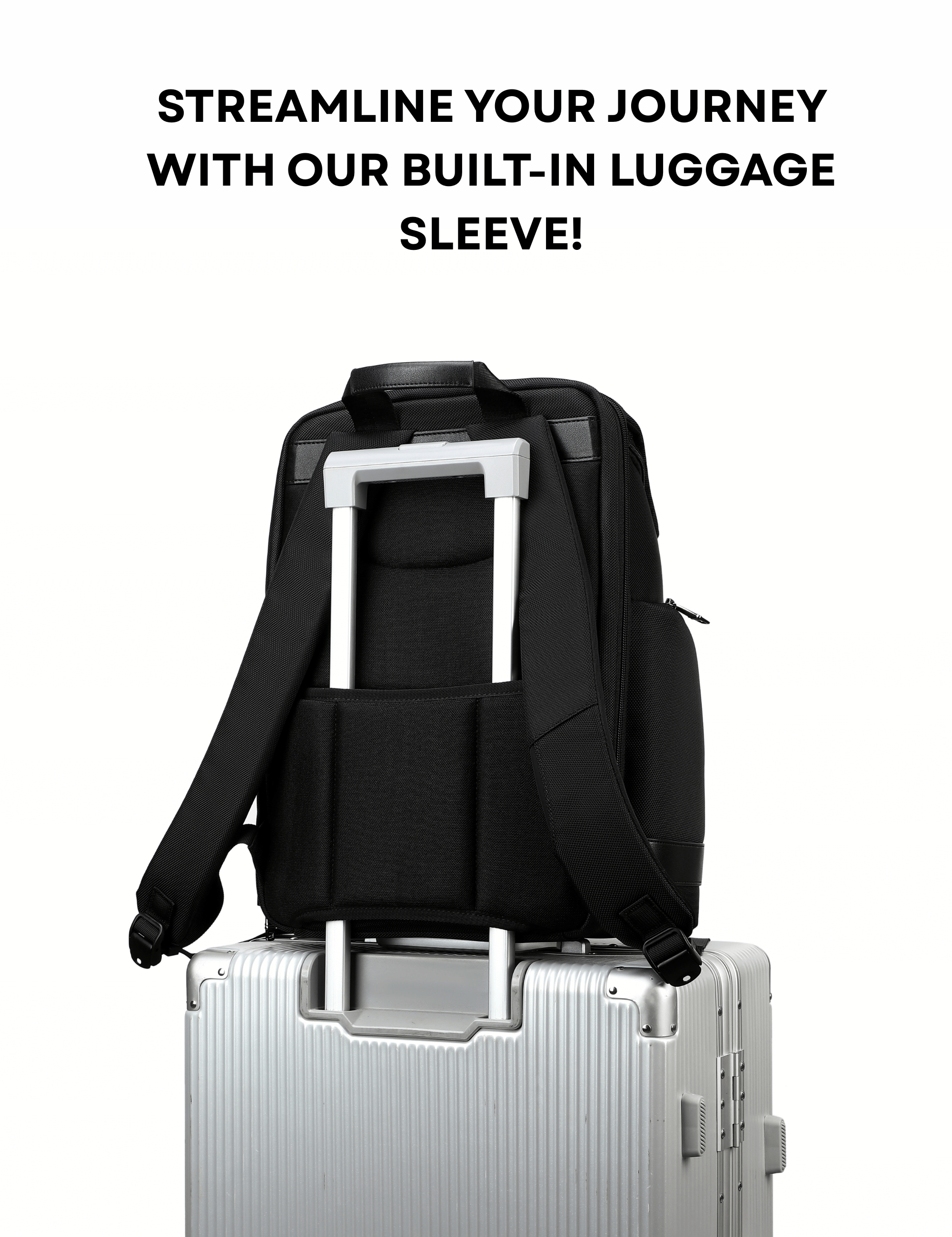 The Scout Backpack(Black)