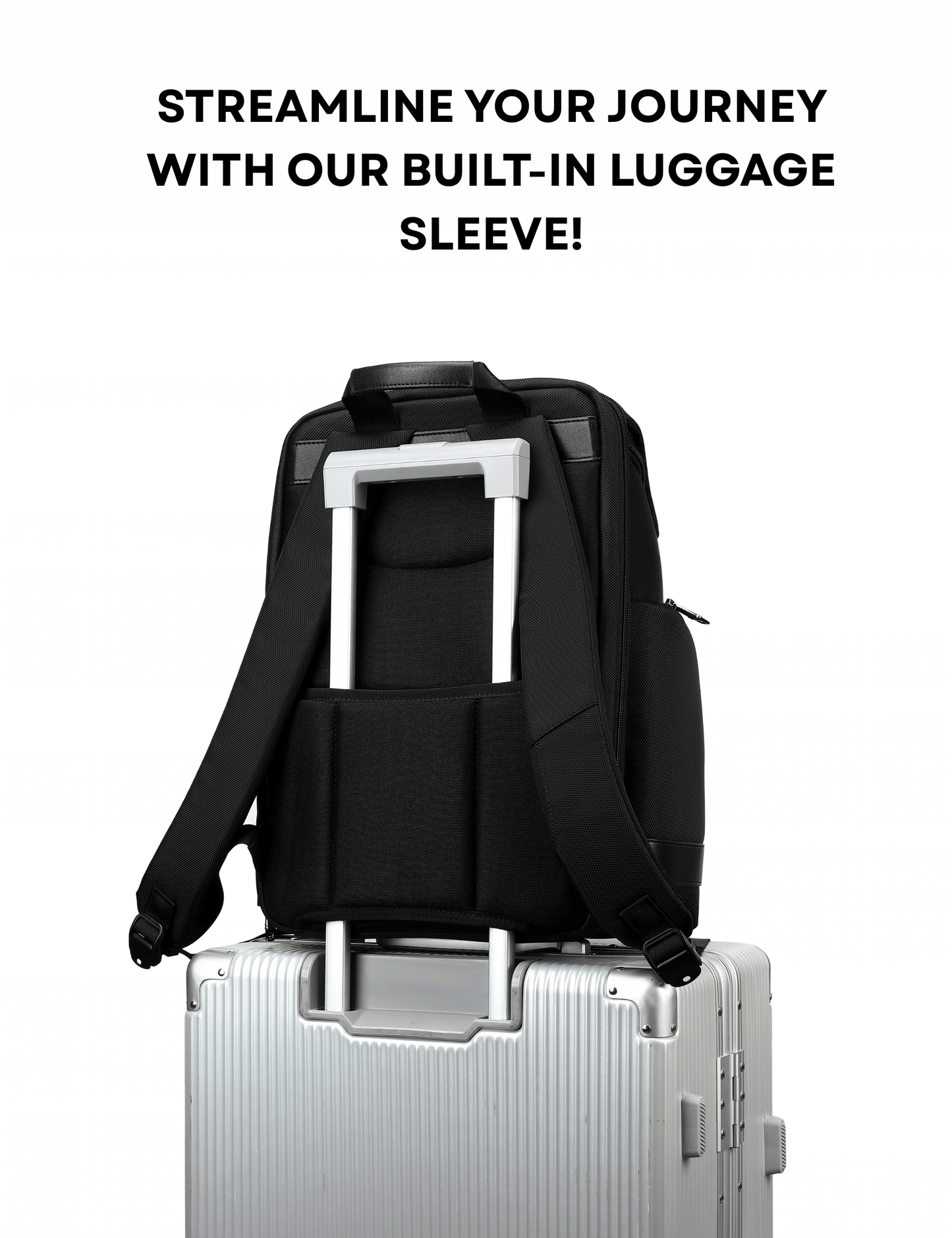 The Scout Backpack(Black)