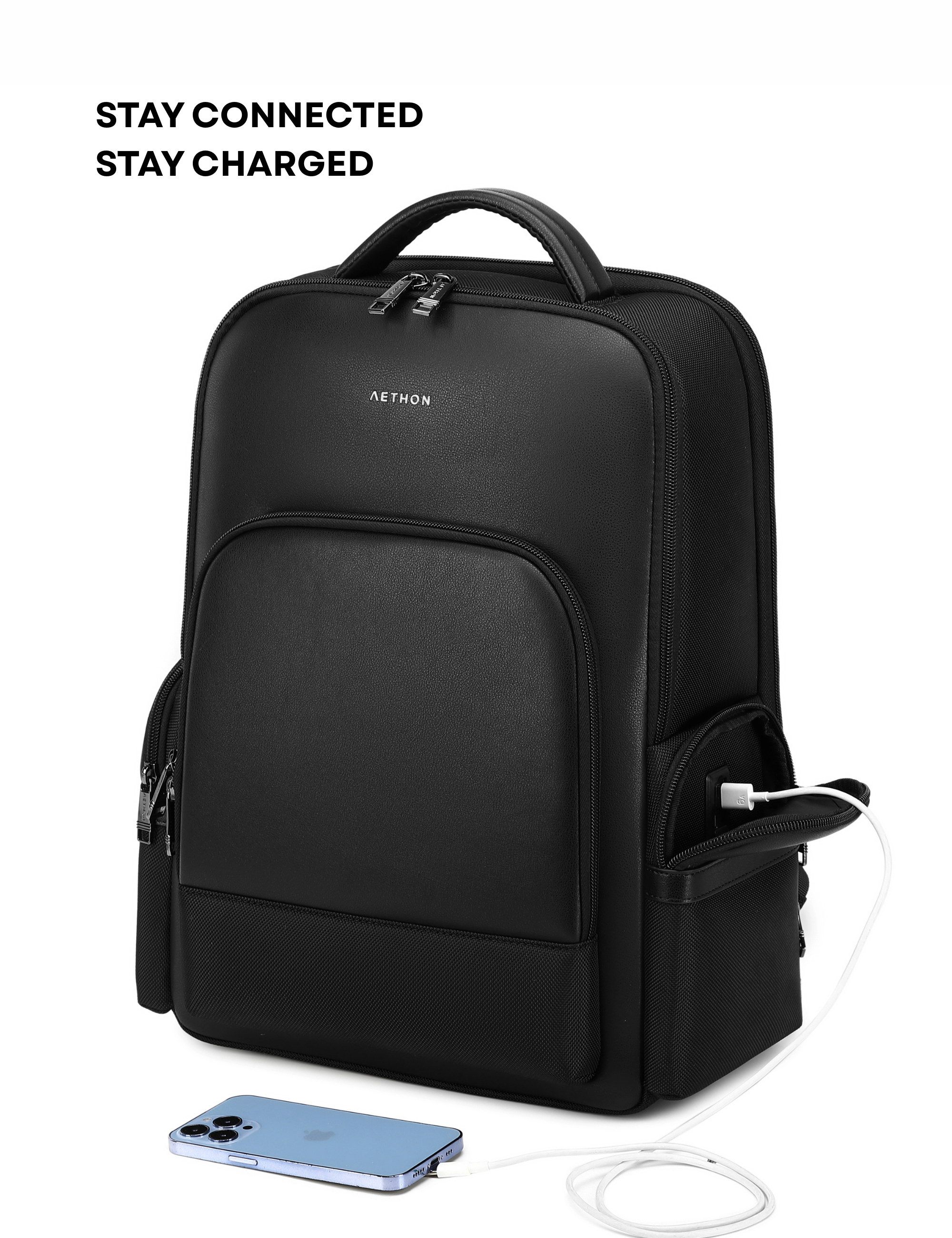 The Krossover Backpack-Coal Black