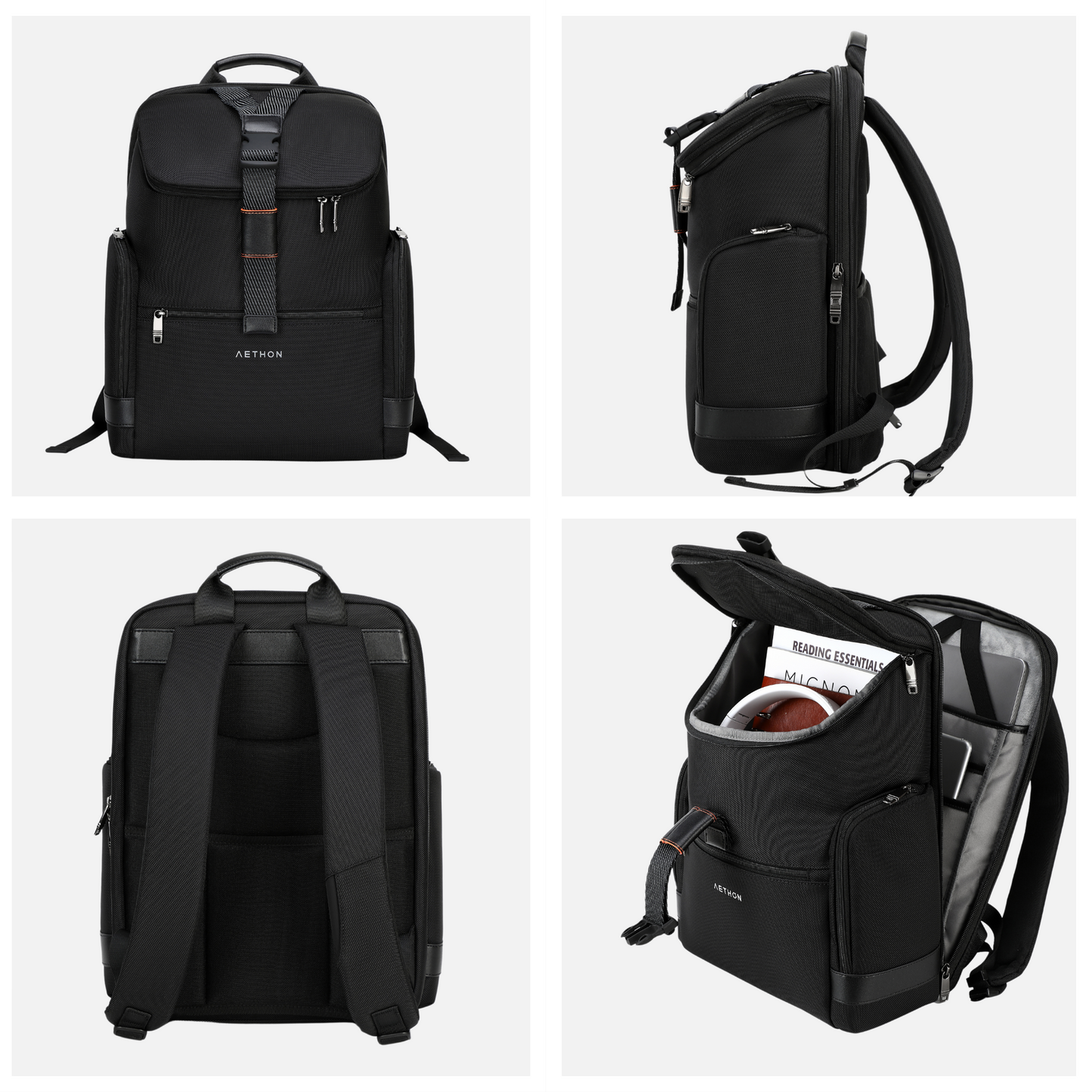 The Scout Backpack(Black)