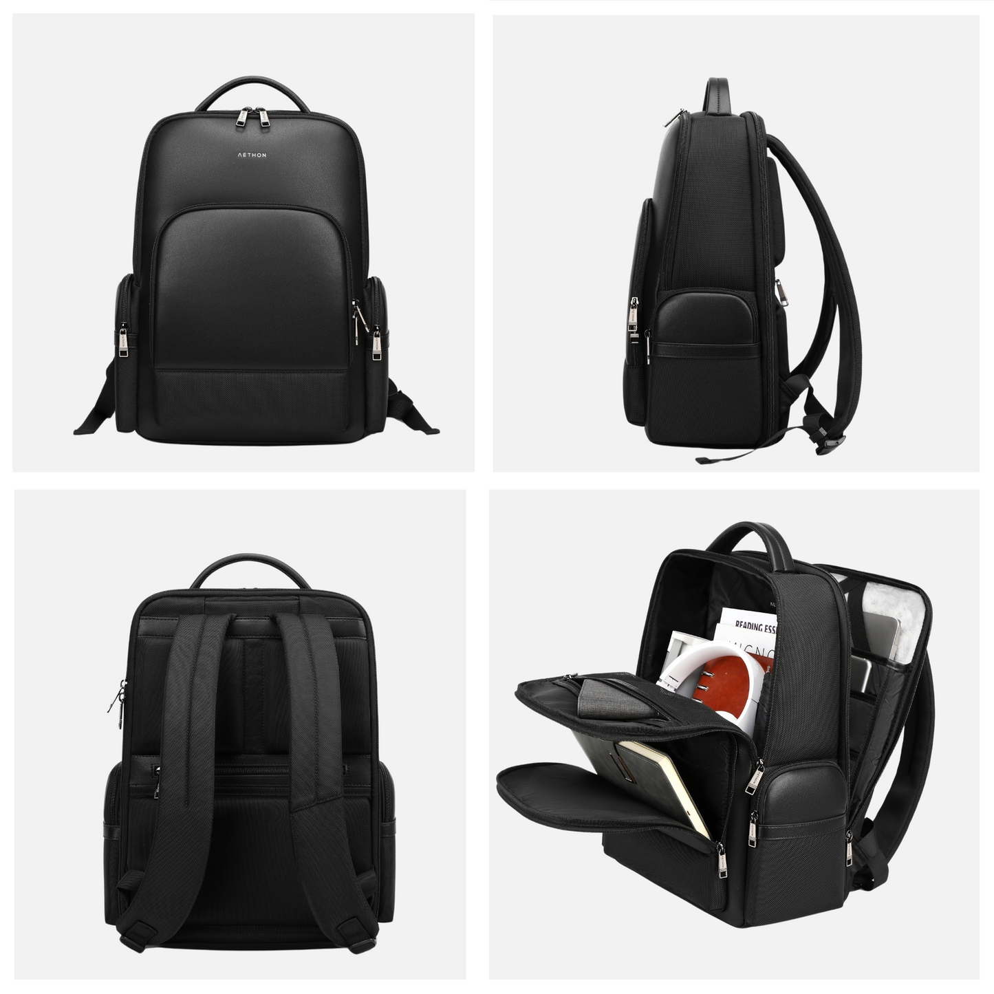 The Krossover Backpack-Coal Black