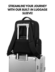 The Krossover Backpack-Coal Black