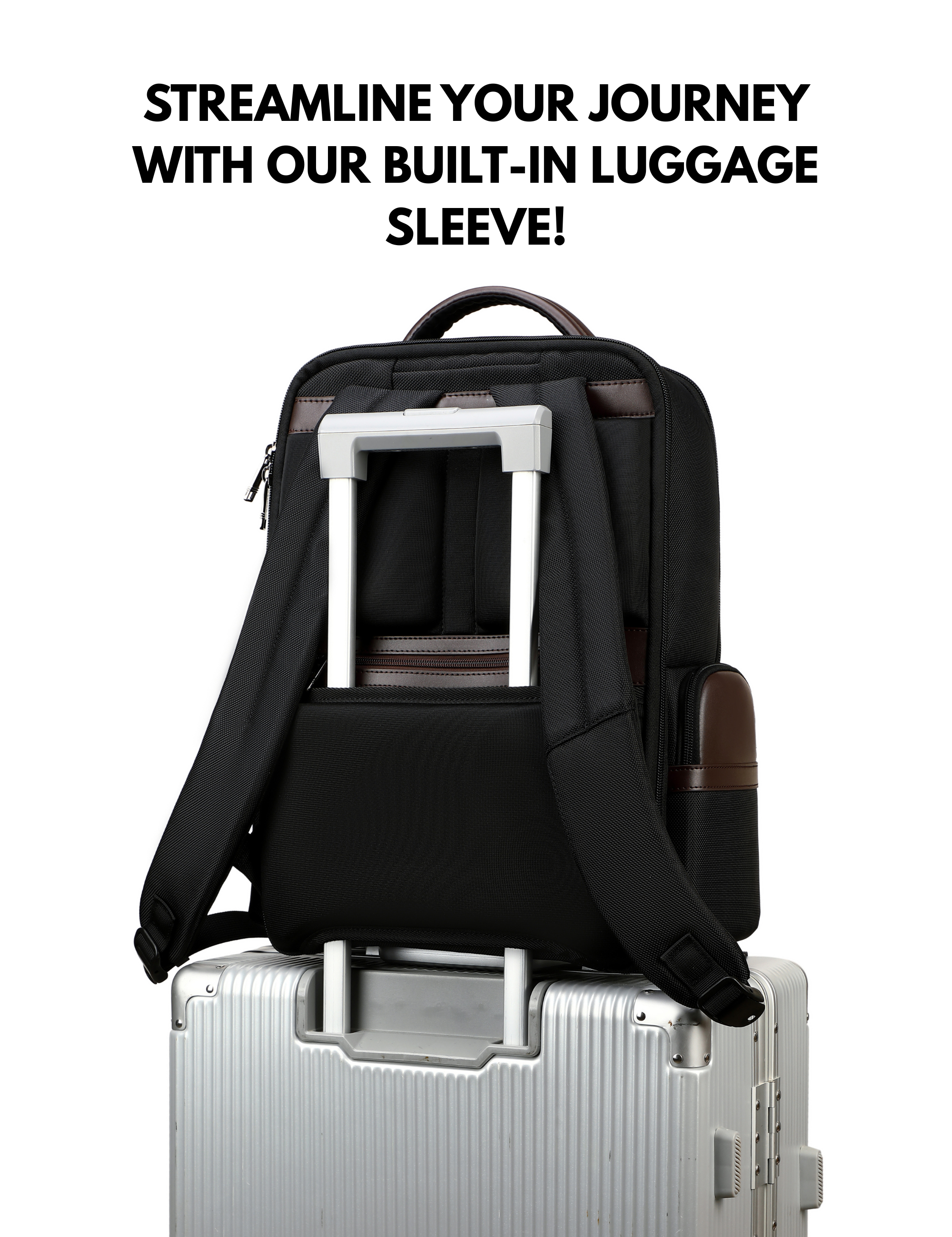 The Krossover Backpack-Cocoa Black