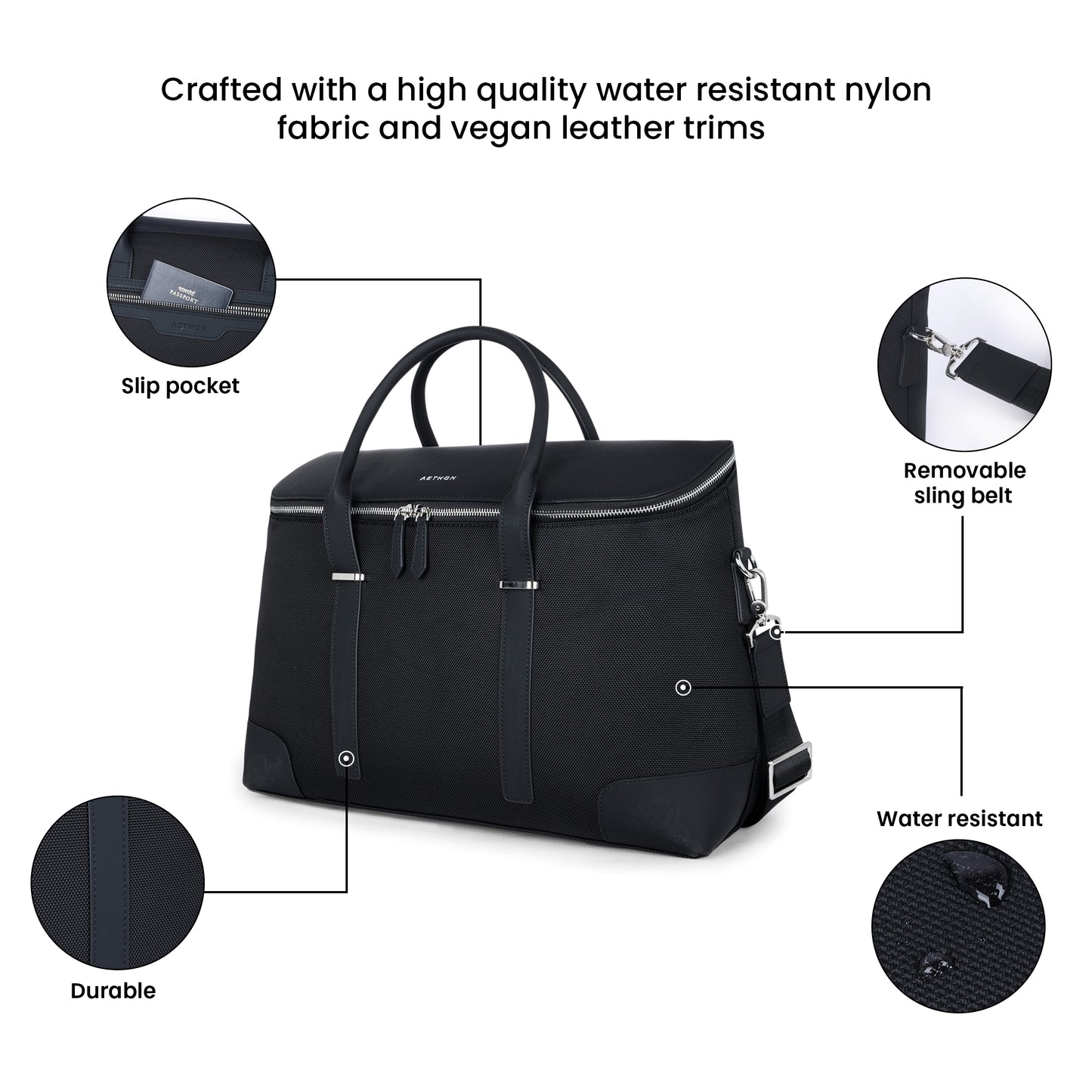 The London Duffle(Black)